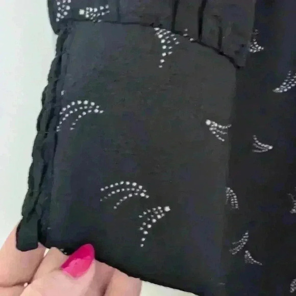 Reitmans signature dress size small black dress with long sleeves keyhole neck - Picture 5 of 11